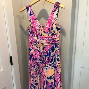 EUC  Lilly Pulitzer Sloane midi dress